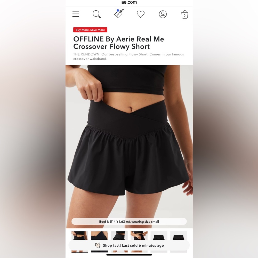 Aerie Crossover Short